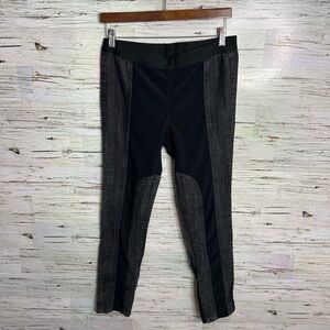 BCBGMaxazria Jackson Moto Leggings Night Sand size medium